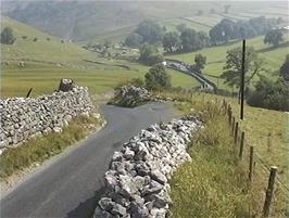 The inviting road from Malham to Goredale Scar